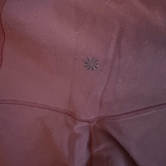 Athleta Shakti Mesh 7/8 Tight in Spiced Cabernet 1x EUC - Picture 9 of 11